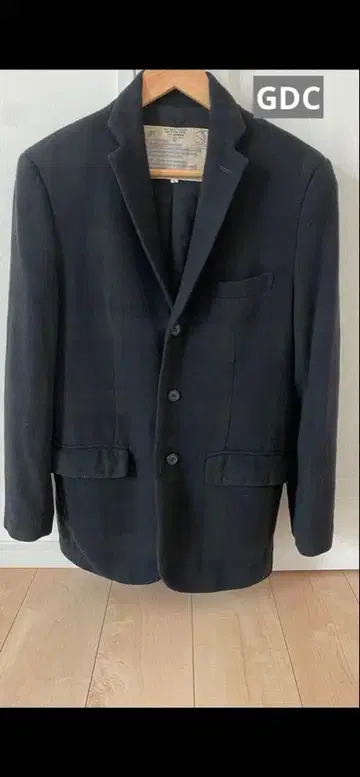 그랜드 캐니언 체크 무늬 자켓 울 100% 일본제