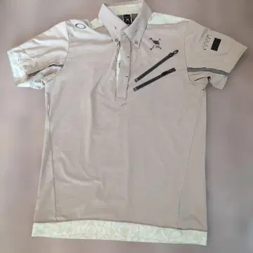 [ 새상품급 ] Oakley 베이지 피케 셔츠 L 사이즈