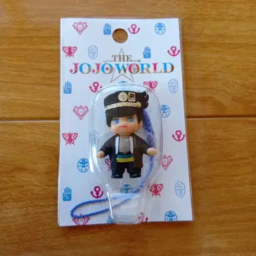 새상품 THE JOJO WORLD 큐피 콜라보 스트랩 쿠죠 죠타로