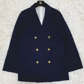 [새상품급] 미라 오웬 23AW 금장 버튼 더블 오버 블레이저 자켓 1