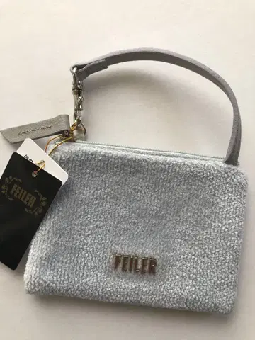 미사용 새상품 페이러 유니 사이드 파우치 그레이 feiler 파우치