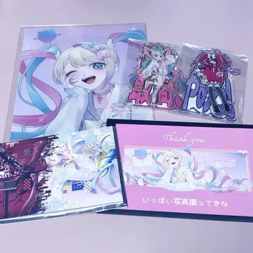 니디가전 3 초텐짱 아메짱 클리어 파일 2연 아크링 키링 방문자 혜택