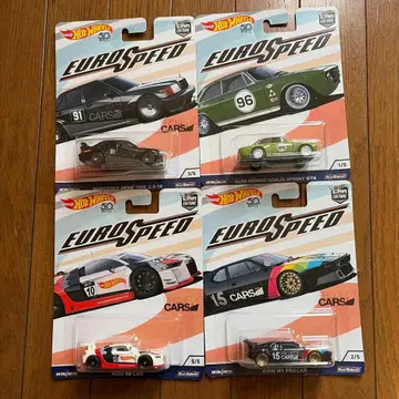 Hot Wheels EURO SPEED 벤츠 외 4대 세트