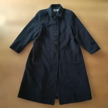 SWALLOW COAT 블랙 롱 코트 9AR