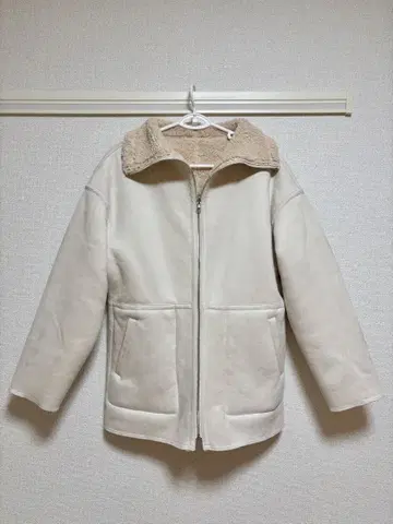 그린 레이블 릴랙싱 리버서블 보아 무스탕 코트