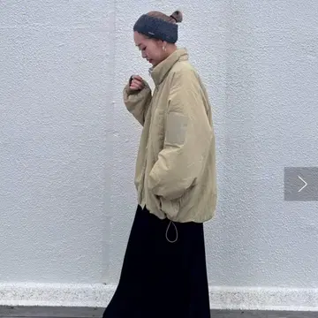[ 팔크로 한정판 ] PON 기획 충전솜 스탠드 카라 자켓 베이지