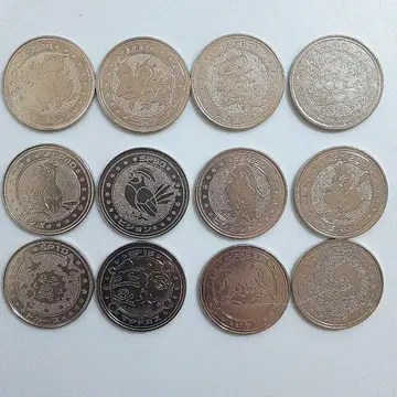 포켓몬 배틀 코인 12개