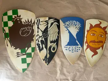 1/6 스케일 방패 4종 세트