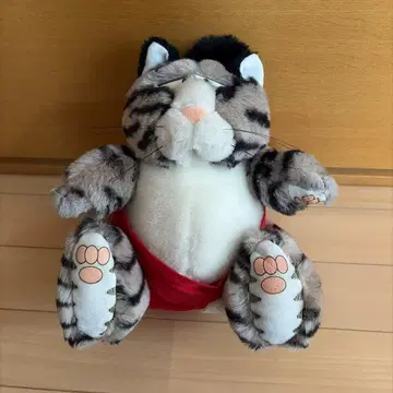 레어 밤 고양이 봉제 인형 인형 빈티지 빈티지 스모