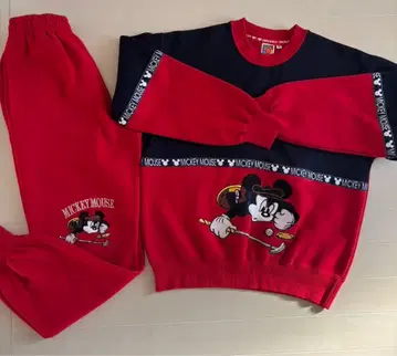 골프 미키 자수 맨투맨 90s Mickey 빈티지