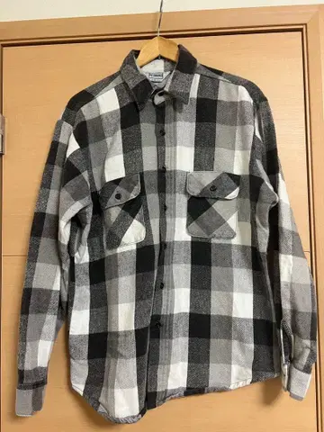 FIVE BROTHER 체크 플란넬 셔츠 L 빈티지 70s 80s