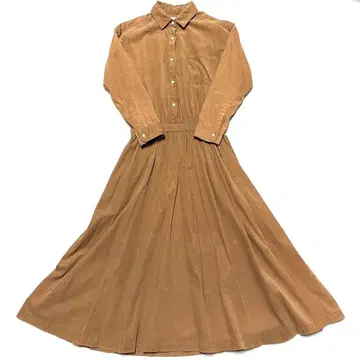 어반 리서치 도어스 코듀로이 셔츠 원피스 원사이즈 브라운