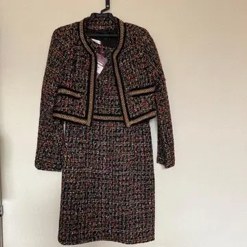 [ 송년회 신년회 사은회 ] 미사용 택 포함 / 멀티 컬러 트위드 셋업