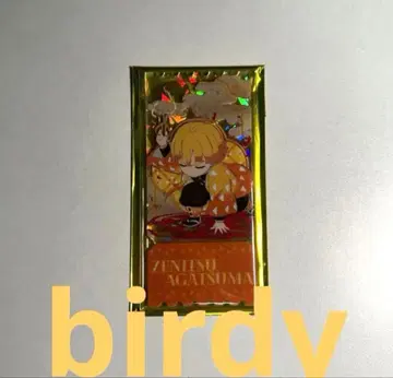 귀멸의 칼날 중국 한정판 비유 시리즈 아크릴 티켓 아가츠마 젠이츠