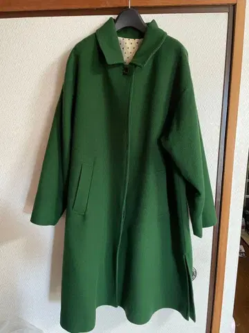 MB 그린 롱 코트