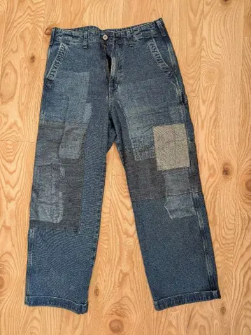 SPELL BOUND 패치워크 데님 팬츠