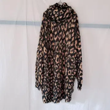 새상품급 SHOW ME YOUR MUMU 레오파드 무늬 튜닉 [ M ]