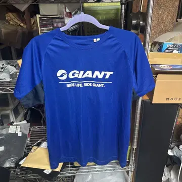 GIANT 로고 T셔츠 파랑