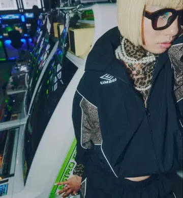 ROSE BUD x UMBRO 블루종 점퍼