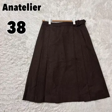 아나텔리어 (38) 플레어 스커트 울 혼방