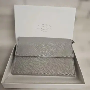 그리드 CREED ITN 지갑 색상 그레이 계열 슈링크 가죽