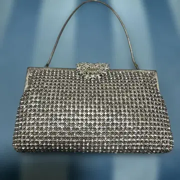 Christine 클러치백 실버