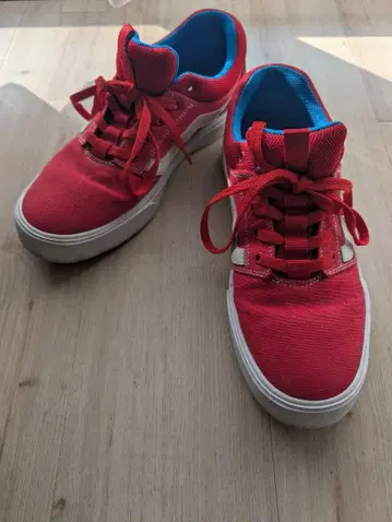 즉시 발송 VAN 캔버스 스니커즈 28cm