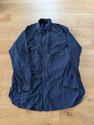 MANASTASH 다크 네이비 롱 셔츠 자켓 L BEAVER