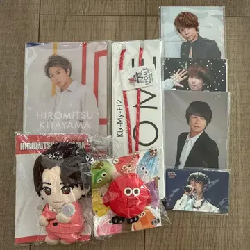 Kis-My-Ft2 라이브 투어 굿즈 세트 등