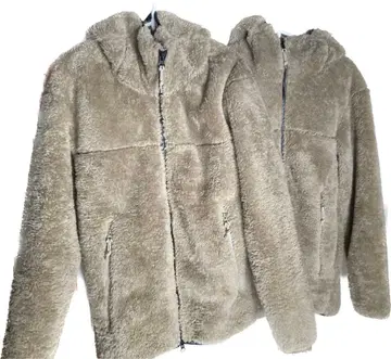 방풍 퍼 플리스 풀 집업 후드티 M 보아 유니클로 429189