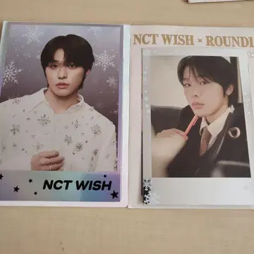 NCT WISH x ROUND1 리쿠 카드
