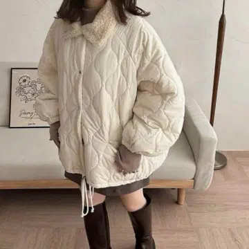 raffime 퀼팅 블루종