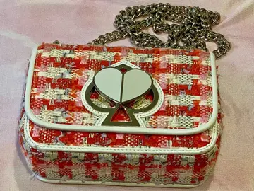 케이트 스페이드 숄더백 트위드