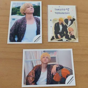 timelesz 테라니시 타쿠토 스티커 공식 사진