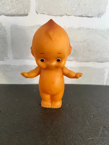 쇼와 레트로! 큐피 마요네즈 큐피 그린 깃털 뒷면 로고