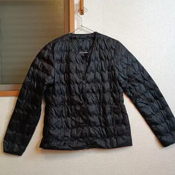 블랙 다운 자켓 여성용 L 사이즈 시착만 한 상품