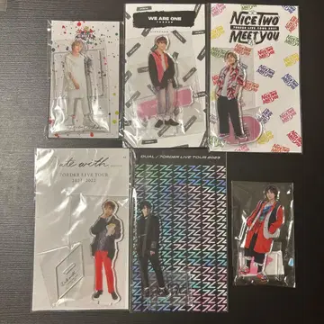 7ORDER 야스이 켄타로 아크릴 스탠드 6점 세트