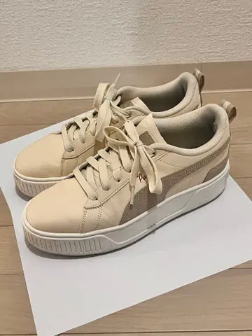 푸마 여성용 통굽 스니커즈 25.0