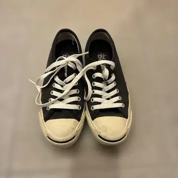 컨버스 잭 퍼셀 블랙 캔버스