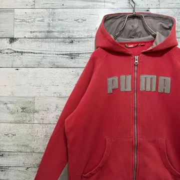 [ 푸마 ] PUMA 최고 컬러 빅 로고 레트로 레어 맨투맨 후드티