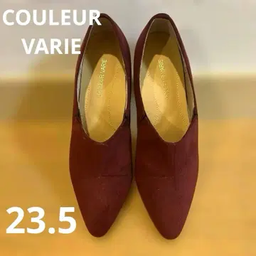 COULEUR VARIE 힐 펌프스 23.5 스웨이드