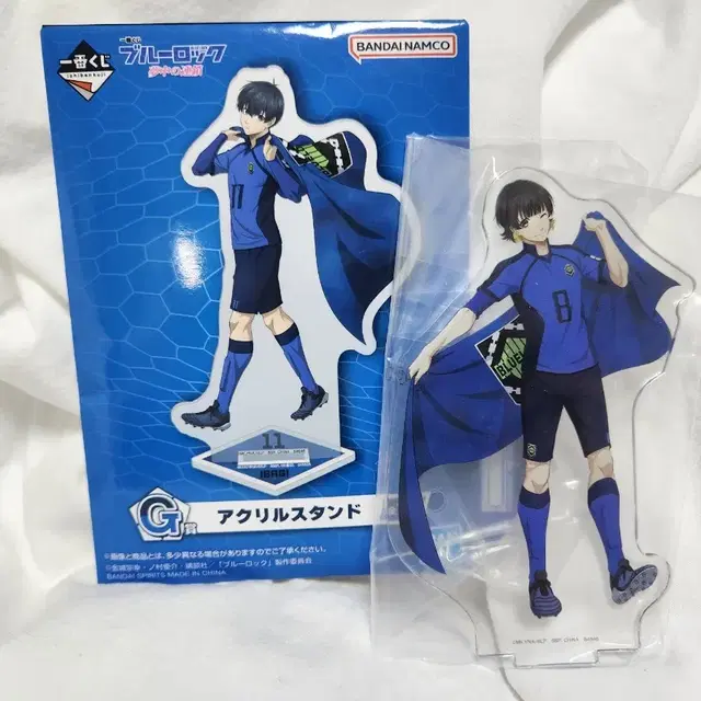 블루록 제일복권 열중의연쇄 아크릴 스탠드 러버참 바치라 이사기