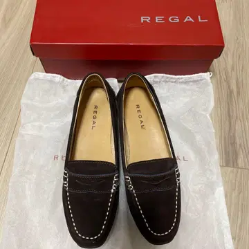 REGAL 스웨이드 모카신 신발 23cm