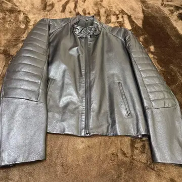 Christian Mode 블랙 라이더 가죽 자켓