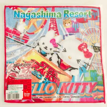 헬로키티 나가시마 리조트 타월 지역 한정판 미니 타월