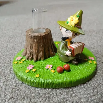 무민 플라워 베이스 캐릭터 스너프킨/일륜 삽