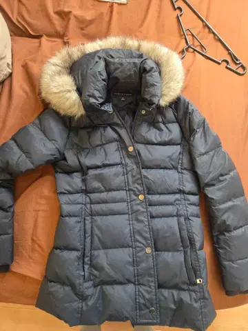 TOMMY HILFIGER 네이비 다운 자켓 S/P
