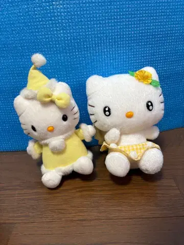 헬로키티 봉제 인형 세트 민들레 산타