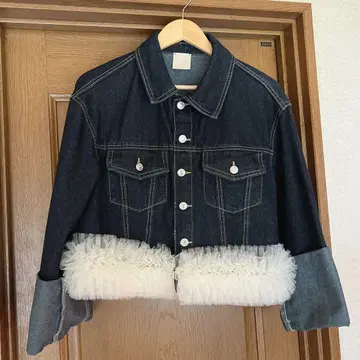 메종 마블 데님 자켓 [ regular ]