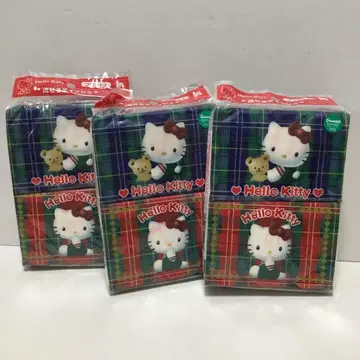 헤이세이 레트로 산리오 헬로키티 포켓 티슈 3팩 세트